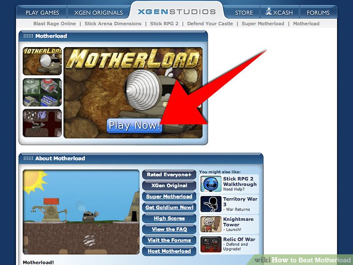 Motherload The Game Free Online